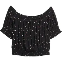 Superdry Chemisier noir / blanc