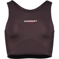 Superdry pour femme. WS311591A Soutien-gorge Core Active gris (XL), Sport, Multisport, Polister recyclé, Durable