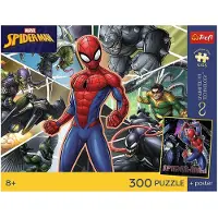 Trefl , Spiderman, puzzle Premium Plus de 300 pièces