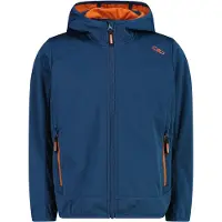 CMP Veste de ski pour enfant , modèle FIX HOOD, couleur bleu nuit, taille 128