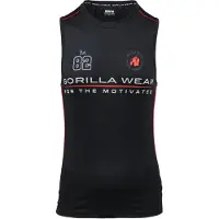 Gorilla wear T-Shirt fonctionnel 'Broxton' rouge / noir / blanc