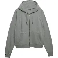 Superdry Veste de survêtement gris chiné