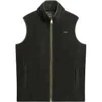Superdry Homme Gilet en Polaire Estate Noir Taille: S