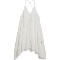 Superdry Femme Robe Mi-longue en Dentelle Blanc Taille: 38