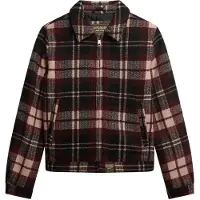 Superdry Veste mi-saison gris / rouge foncé / noir