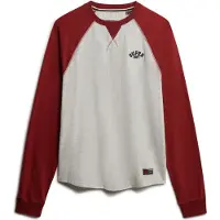 Superdry T-Shirt 'Vintage Athletic' rouge / noir / blanc