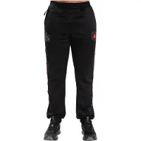 Gorilla wear Pantalon de sport 'Broxton' rouge / noir / blanc