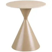 House Nordic Elin table d'angle Ø50cm sable.