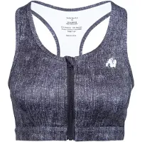 Gorilla wear Soutien-gorge de sport 'Camilla' bleu chiné