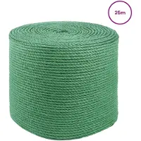 vidaXL Corde en Jute Vert Jute 100% Tossa