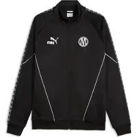 Puma Vestes d’entraînement 'Olympique de Marseille King Anthem' bleu cyan / noir / blanc