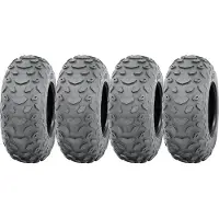 Parnells 19x7.00-8 quad pneu ATV Wanda 19x7-8 ATV E marked road legal tyres set of 4