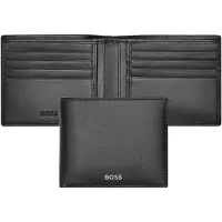 HUGO BOSS Hommes, Portefeuille, Classic Smooth Card Case, Noir