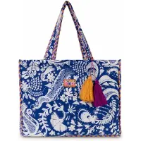Oilily sac à épaule Sanny Shopper Mazarine Blue bleu