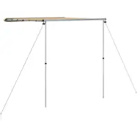 vidaXL , auvent pour caravane, 2x2x2,15 m, beige