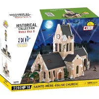COBI Historical Collection World War II 2299 Église Sainte-Mére-Egliste 6 juin 1944 D-Day 2299