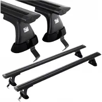 Amos Porte-bagages de toit pour véhicule utilitaire sport (SUV) NISSAN Qashqai (J12), 5 portes, modèle de fabrication 2021-