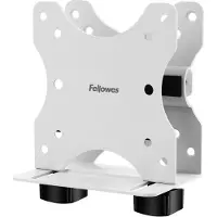 Fellowes PC-Halterung Thin Client Metall weiss, PC : accessoires, Blanc