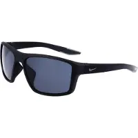 Nike BRAZEN FURY NN IU8072X. Lunettes de soleil pour hommes, couleur noir mat/argenté, proportions 60/17/130