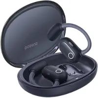 Baseus Écouteurs ouverts Eli Sport 1, sans fil, Bluetooth, réduction active du bruit, IPX4, autonomie de 30 heures, noir