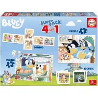 Bluey Superpack De Puzzles Bluey