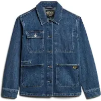 Superdry Veste mi-saison 'Chore ' bleu / or