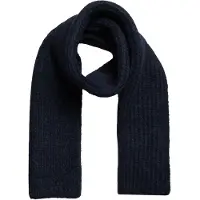 Superdry pour femme. W9310052A Écharpe côtelée Essential marine (OSFA), Casuel, Nylon