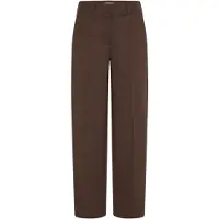 Ichi Pantalon à pince 'IHKate' brun foncé