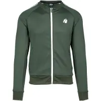 Gorilla wear Sweat de sport 'Riverside' vert / vert foncé / blanc