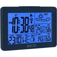 Ecg MS 200 gris / station de mesure / 3x AAA, Station météo, Gris
