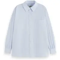 Scotch & Soda CORE GIRLFRIEND POPLIN SHIRT Dames Overhemd - Maat 42