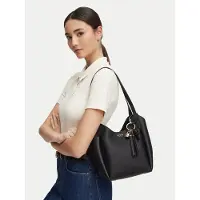 GUESS pour femme. HWBG9735030 Sac seau Melody noir (OSFA), Casuel, Polyuréthane