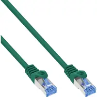 InLine câble patch, Cat.6A, S/FTP, TPE (LSZH), CCA, vert, 10m