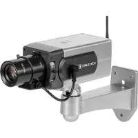 Cabletech DK-13 caméra factice, noire, LED, PIR