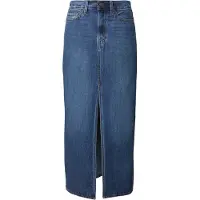 Levi's Jupe 'Ankle Column Skirt' bleu foncé
