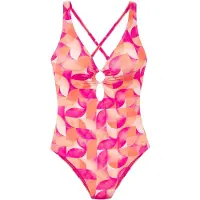 LASCANA Maillot de bain orange / abricot / pêche / rose