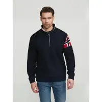 Holebrook Pull-over 'Norwegian' bleu marine