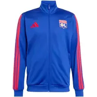 Adidas Vestes d’entraînement 'Olympique Lyon DNA' bleu / rouge