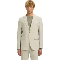 Selected Coupe Slim Blazer À Simple Boutonnage Homme Blanc 46