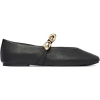 Steve madden Ballerines à lanières 'Poppin' bronze / noir