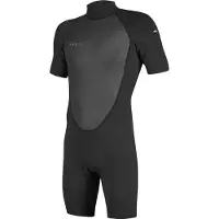 O'Neill Reactor-2 2 Mm Spring Short Sleeve Back Zip Shorty Noir M Homme