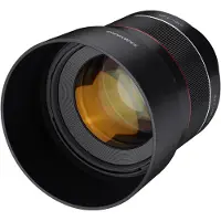 Samyang Af 1.4/85 Nikon F Camera Lens Noir