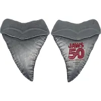 Fanattik Jaws 50th Anniversary Shark Tooth Medallion Gris