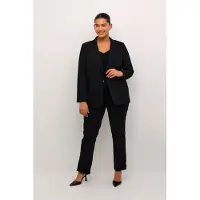 KAFFE CURVE Blazer 'Sakira' noir