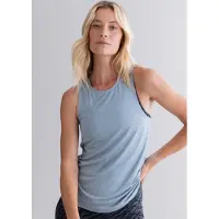 Hey Honey Haut 'Active Tank Top' bleu-gris