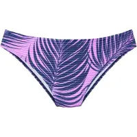 LASCANA Bas de bikini sport marine / orchidée / blanc