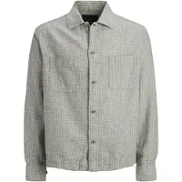 Jack & Jones Chemise gris / blanc