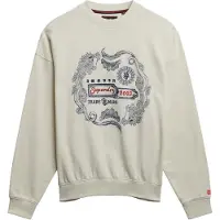 Superdry Sweat-shirt 'Tokyo Narrative' mélange de couleurs / blanc cassé