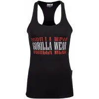 Gorilla wear Haut 'Verona' rouge / noir / blanc