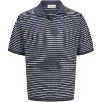 Jack & Jones Pull-over 'JORNantucket' bleu marine / blanc